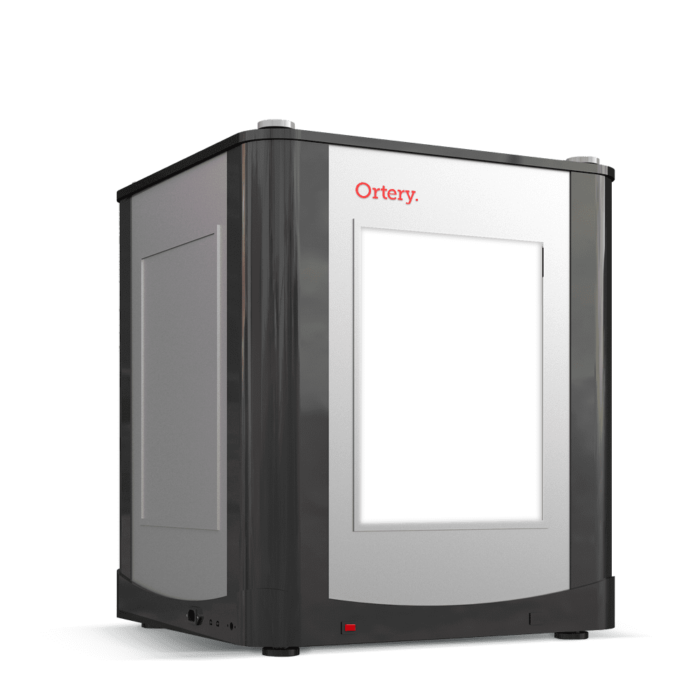 The Ortery 2D PhotoBench 120 Shoe Photography Lightbox and software