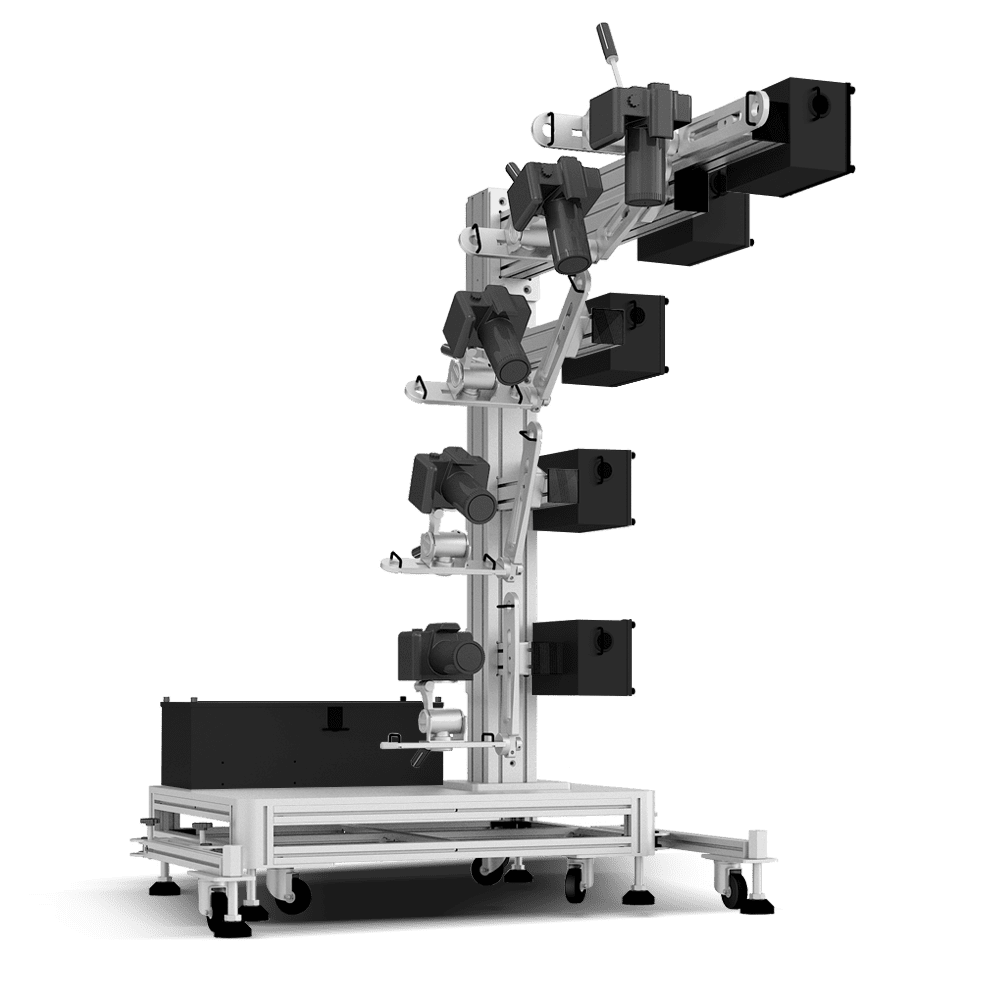 Ortery 3D MultiArm 2000 software controlled 3D product photography system.